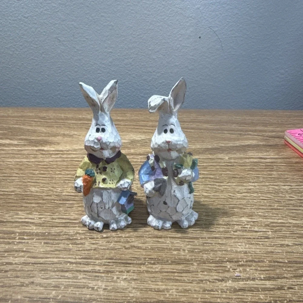 Two Easter Bunnies